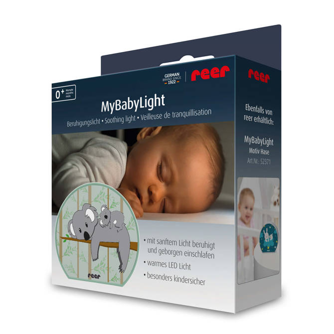 Lampka nocna LED na baterie dla dzieci koala REER