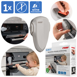 Zabezpieczenie blokada drzwi piekarnika samoprzylepne taśma 3M REER